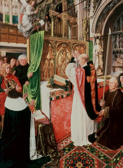 De mis van St. Giles door Master of St. Giles